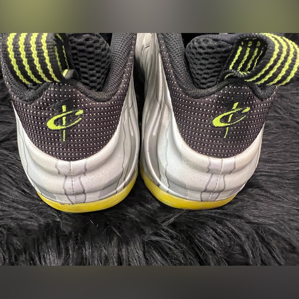 NIKE AIR FOAMPOSITE ONE Silver Volt Camo | Size 11.5M - Picture 3 of 9